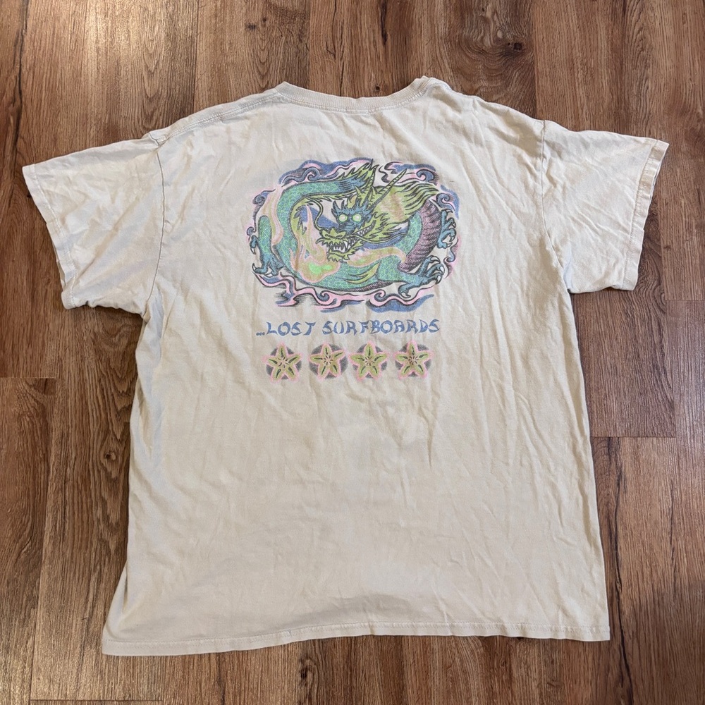 Lost Beige Graphic T-Shirt